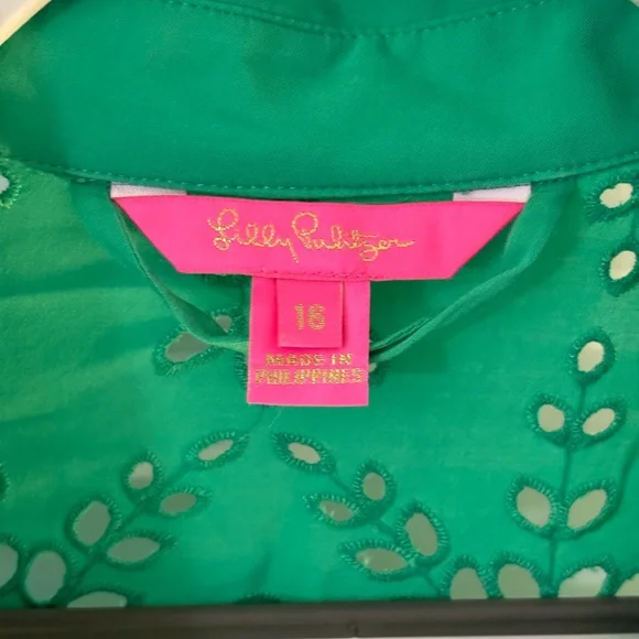 Lilly Pulitzer Amrita Eyelet Midi Dress - Picture 3 of 12